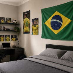 Alternative view of Brazil Flag (2x3 ft)
